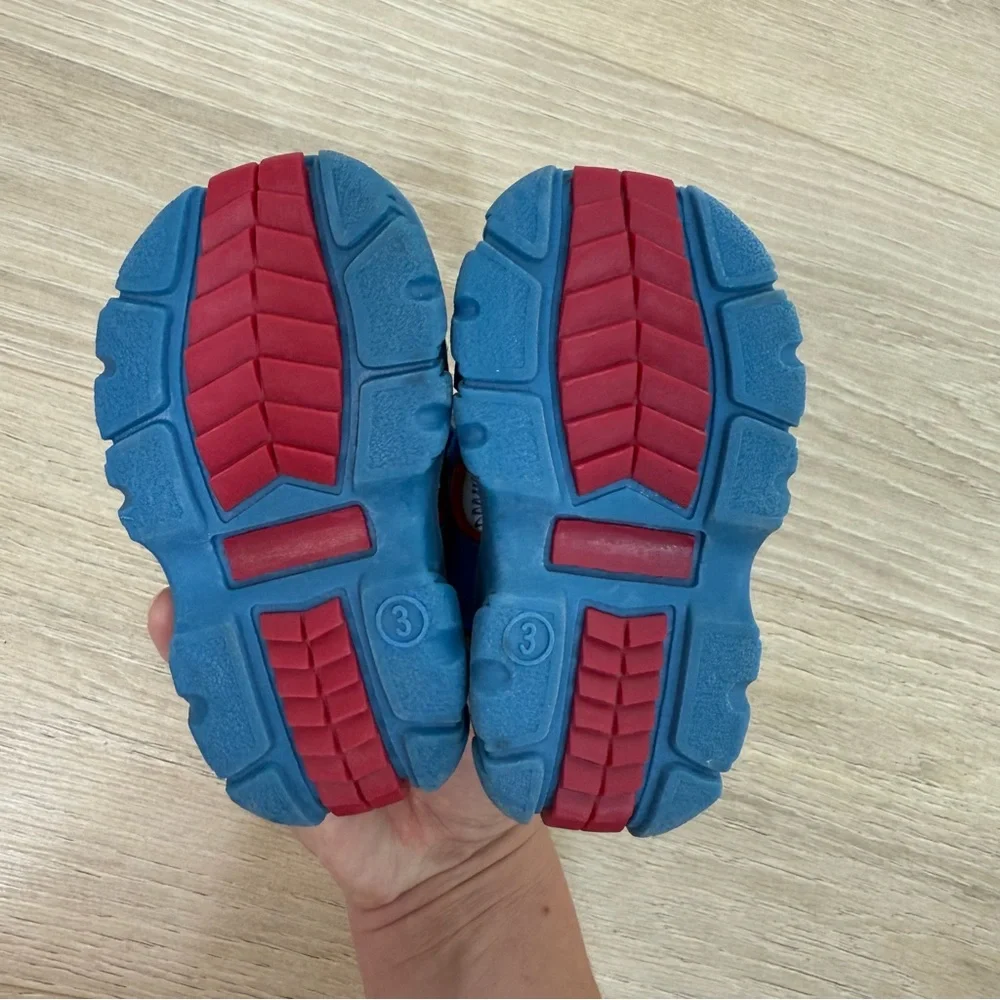 Blue Jean Teddy Sandals